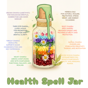 Health Spell Jar – Healing Intention & Energetic Support