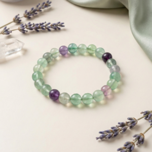 Multi Fluorite Bracelet – Mental Clarity & Emotional Balance