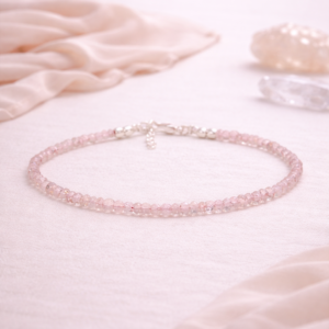 Rose Quartz Anklet