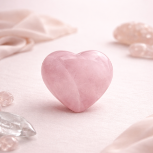 Rose Quartz Heart Shape