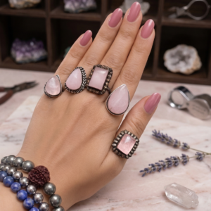 Rose Quartz Ring