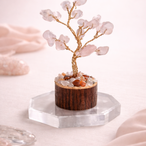 Rose Quartz Small Tree
