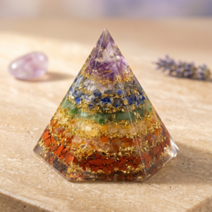 Seven Chakra Six-Faced Pyramid
