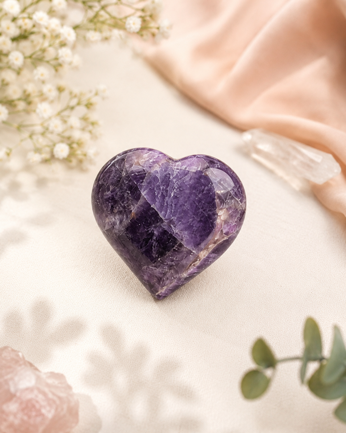 Amethyst Heart