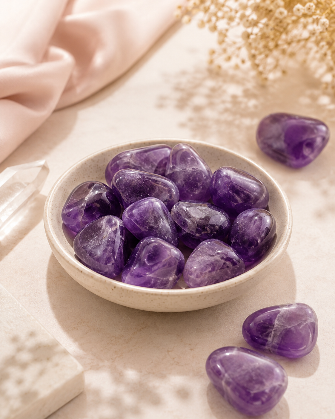 Amethyst Tumbles