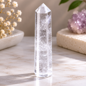 Clear Quartz Tower
