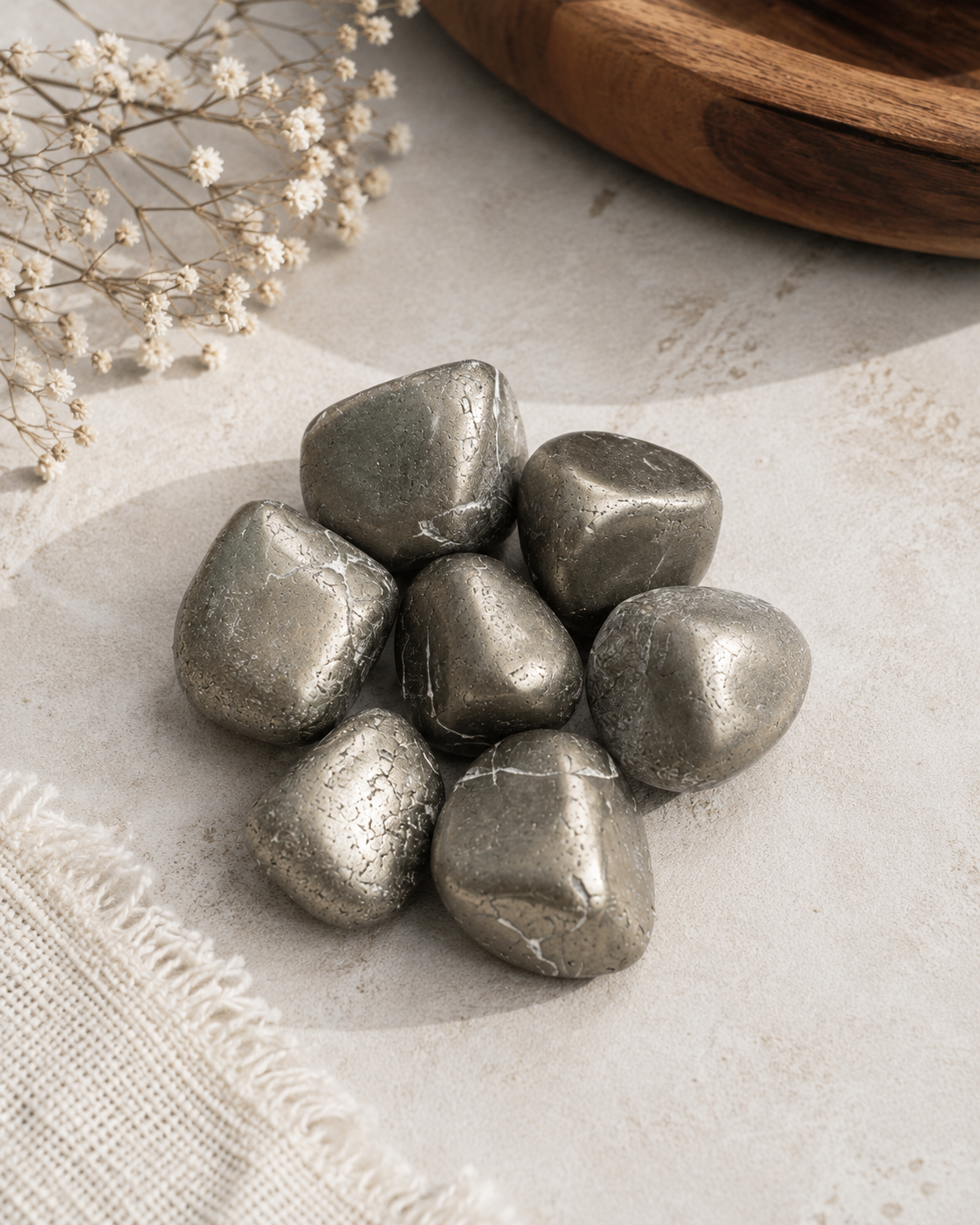 Pyrite Tumbles