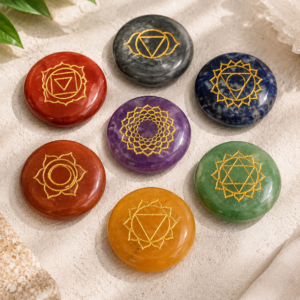 Seven Chakra Symbol Round Shape